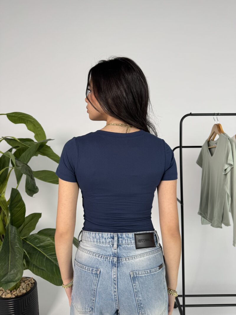 Navy blue summer top - Image 3